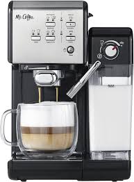 Coffee espresso, carafe, black, decm8. Amazon Com Mr Coffee One Touch Coffeehouse Espresso Maker And Cappuccino Machine Kitchen Dining