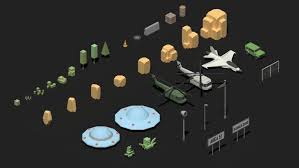 Low Poly Area 51 3d Environments Unity Asset Store Low Poly Unity Area 51