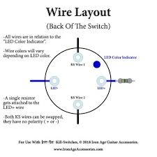 Crimp it tightly with the crimping tool. Iron Age Guitar Accessories Guitar Kill Switch Installation Tips Diagrams