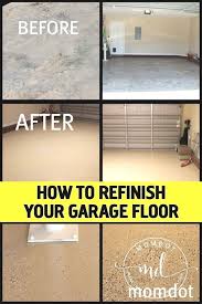 It is less expensive than other coatings. How To Refinish Your Garage Floor Basementwalls Garage Floor Paint Garage Doors Basement Flooring