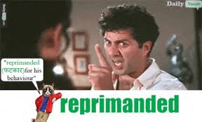 Reprimanded synonyms, reprimanded pronunciation, reprimanded translation, english dictionary definition of reprimanded. Reprimand Meaning In Hindi With Picture Video Memory Trick