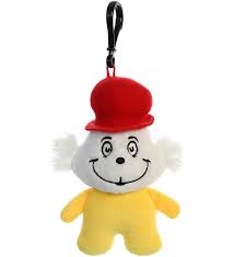 Sam I Am Dr Seuss Plush Clip On Stuffed Animal By Aurora Plush Seuss Animals