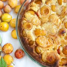 Clafoutis Mirabelle Au Thermomix Recette En 2020 Clafoutis Mirabelle Recette Clafoutis Fruits Au Sirop