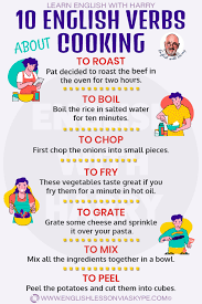 A prepositional verb is an idiomatic expression that combines a verb and a preposition to make a new verb with a distinct meaning. English Verbs About Cooking Learn English With Harry