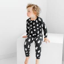 Frag Out 2 Piece Pajama Set | Black & White Grenade Grid | 95% Bamboo  Viscose | Tactical Baby Gear
