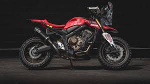 Honda Cb650r Rally Dakar Tribute Adventure Bike Drivemag Riders