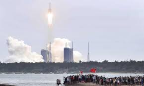 The chinese have launched two long march 5b rockets in the past year. I6eehyuad9a46m