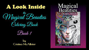 Rapunzel coloring pages, and flynn rider coloring pages, maximus coloring pages and other tangled printables. A Look Inside The Magical Beauties Coloring Book By Cristina Mcallister Youtube