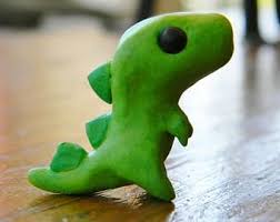 Super sculpey medium allosaurus dinosaur musiclike_a_polaroidlate night snack Homeschool Art And Crafts Projects For Kids With Clay