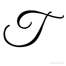Anmelden · konto erstellen · schrift generator. The Cursive Letter T And My First Act Of Rebellion Travis Hancock