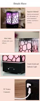 2020 car air humidifier lamp usb portable. Tokuniku Ultrasonic Water Cube Diffuser Humidifier Essential Oil 7 Colors Led 200ml