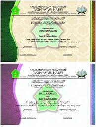 Contoh piagam penghargaan pondok pesantren. Piagam Penghargaan Santri Pdf