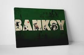 Taidekangas on pingotettu kevyeen mutta stabiiliin kehykseen, joka on valmistettu ympäristöystävällisistä materiaaleista. Bonus Decal Banksy I Am Your Father Stretched Canvas Triptych Print 48 X30 Art Prints Art