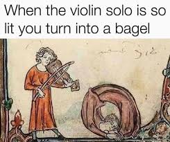 Hit generate meme and then choose how to share and save your meme. When The Violin Solo Is So Lit You Turn Into A Bagel Meme Video Gifs Violin Meme Solo Meme Lit Meme Turn Meme Bagel Meme
