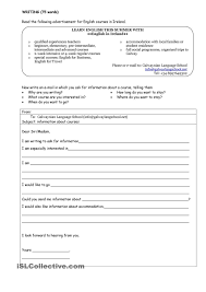 Asking For Information Email Paragraph Writing Worksheets Writing Worksheets Writing