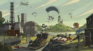 Pubg india images 4k screen image hd wallpaper pubg. Airdrop Artwork Blood Cartoon Digital Art Girls With Guns Gun Pubg Hd Wallpaper Wallpaperbetter