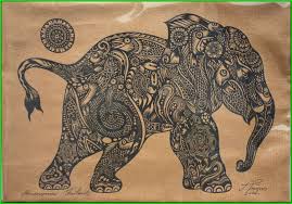 On the other hand, this also means that getting traditional thai tattoos takes a lot longer, especially for larger designs. Traditional Thai Elephant Tattoo Design Elephant Art Mandala Elephant Tattoo Elephant Tattoo Design