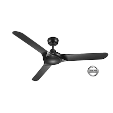 Industrial ceiling fans are powerful, large ceiling fans designed for use in large spaces such as warehouses, shopping malls, manufacturing plants, theatres, airports and large commercial buildings. Spyda 56 3 Blade Ceiling Fan Only Black Spy1423nbl Lights Direct