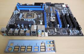 Welcome to the msi usa website. Msi P55a G55 Ms 7668 Ver 1 0 Mainboard Blende Intel P55 Sockel 1156 D