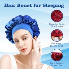 Amazon.com: zxbaers Gorro de satén, 4 gorros de seda para dormir, gorro de  pelo suave transpirable para mujer, gorro de dormir de banda ancha elástica  : Belleza y Cuidado Personal