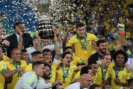 With copa america 2020 on the horizon, goal brings you everything you need to know, including when the brazil were the winners of the previous copa america, which took place in 2019 in brazil. Brazil 3 1 Peru Copa America 2019 Result Hosts Win Title As Gabriel Jesus Is Sent Off At Maracana London Evening Standard Evening Standard