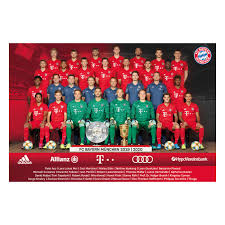 Poster Team 2019 20 Official Fc Bayern Munich Store