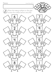 Thanksgiving Math Literacy Worksheets And Activities For Kindergarten Write The Number Word For Math Literacy Thanksgiving Math Worksheets Thanksgiving Math