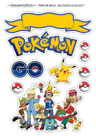 Pokemon Free Printable Cake Toppers Pokemon Cake Topper Pokemon Cake Pokemon Printables
