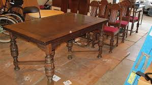 Diy 1920 S Vintage Table Chairs Redo Oak Dining Sets Vintage Table Cozy Interior Design