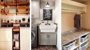 If you have wire shelves, you can hook hangers directly onto the shelf. 24 Super Creative Laundry Room Storage Ideas Youtube