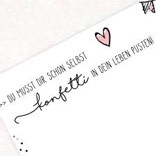 Schreibtischunterlage Mit Konfetti Motiv Lettering Schrift Karten Verse Zum Geburtstag