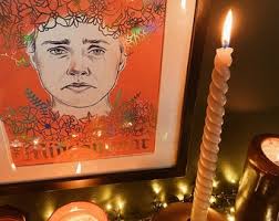 Midsommar Holographic A4 Art Print