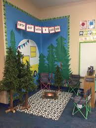 Camping Reading Area Camping Theme Classroom Camping Classroom Classroom Decorations