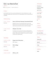 Cv Voorbeeld Inkoper Gratis Downloaden Perfect Cv