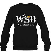 Wallstreetbets wall street logo pullover hoodie. Wall Street Bets Shirt Wsb Mascot Wall Street Bets