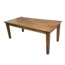 Buy authentic handcrafted dining tables from barn furniture. Solid Mindi Wood Rectangular Dining Table 2m Antique Reproduction Style