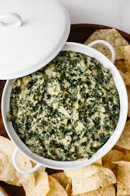 Savory spinach and artichoke rolls. Healthy Spinach Artichoke Dip Vegan Dairy Free Downshiftology