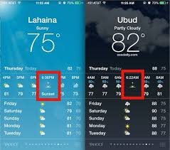 Maybe you would like to learn more about one of these? Get Sunset Sunrise Times From Iphone Osxdaily