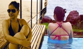 Kapil Sharma's Wife Sumona Shares Bikini Photos - कपिल शर्मा की 'पत्नी' ने  स्विमिंग पूल पर दिया हॉट पोज, फोटोज की शेयर - Amar Ujala Hindi News Live