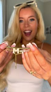 Stylish Initial Bracelet Set for Women