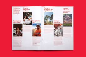 transforming lives print layout catalog design worlds of fun