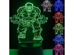 Earn points for what you already do as a marvel fan and redeem a regular kid scooped up into the world of teenage super heroing. Marvel The Avengers Super Hero 3d Hulk Night Light 7 Color Flash Kid Bedroom Newegg Com