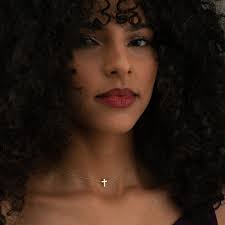 Cross Necklace Women 18 Inch