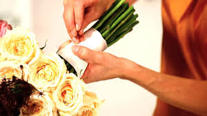Gallery of french wedding flowers and shabby chic wedding florists in france to help with your wedding flowers ideas. How To Tie Ribbon Onto A Floral Bouquet Wedding Flowers Youtube