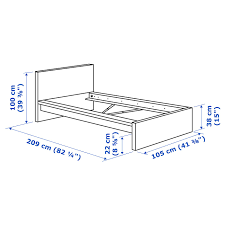 Häufig passiert es, dass das ikea malm bett auseinanderbricht, dann muss das bett repariert werden, dies geht durch ein paar balkenschuhe und lochplattenwinkel. Malm Bettgestell Hoch Weiss 90x200 Cm Ikea Deutschland