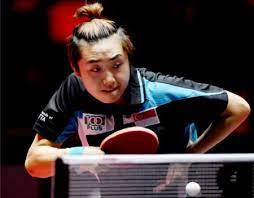 Feng also led her compatriots li jiawei and wang yuegu to take another olympic bronze medal for singapore in the women's team event against south korea. Feng Tianwei S Equipment Racket Rubbers Tabletennis Reference
