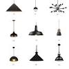 Taking its cues from factory and barn lighting, this piece features a wide bell shade. 1