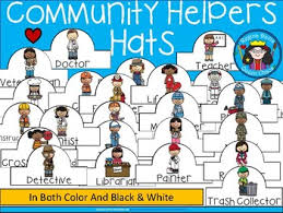 Community helper hats kids will have a blast making and wearing these paper hats while learning about occupations and community helpers! Community Helper Hats Worksheets Teaching Resources Tpt