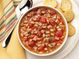 White Bean And Ham Soup S W Beans Recipe Recipe White Beans And Ham Bean Recipes Ham Soup