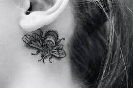 Find the latest bumble bee tattoos by 100's of tattoo artists, today on tattoocloud. 27 Black And White Bumblebee Tattoos